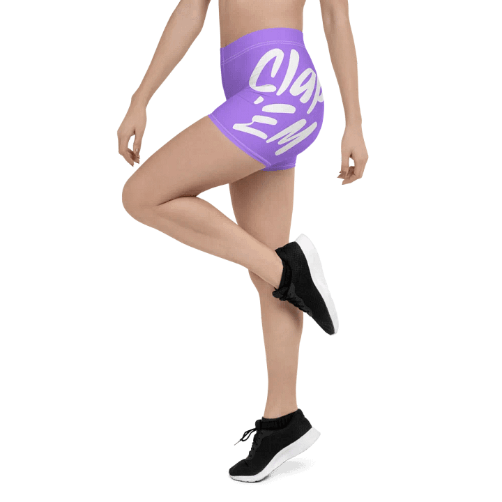 Clap 'Em Shorts-Purple product image (1)