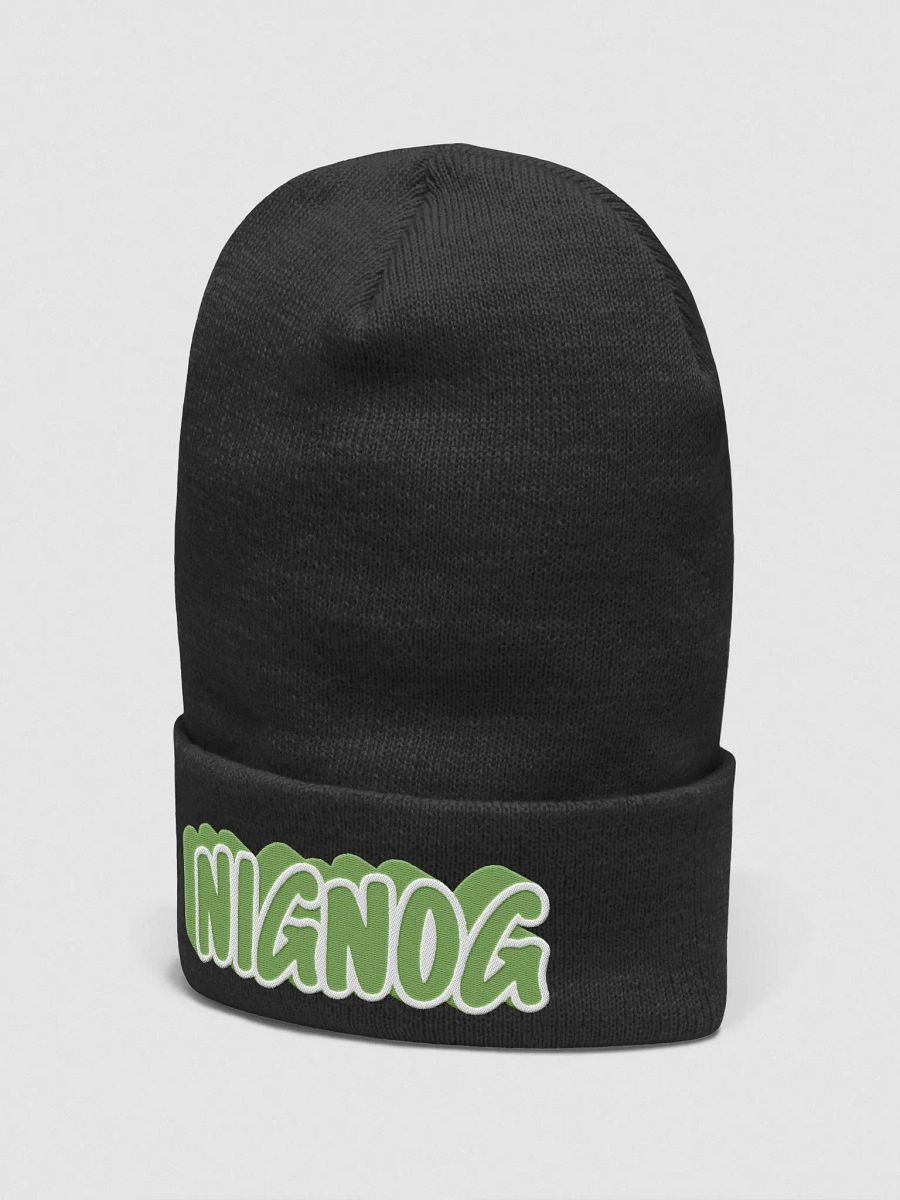 GREEN NigNog Beanie product image (2)