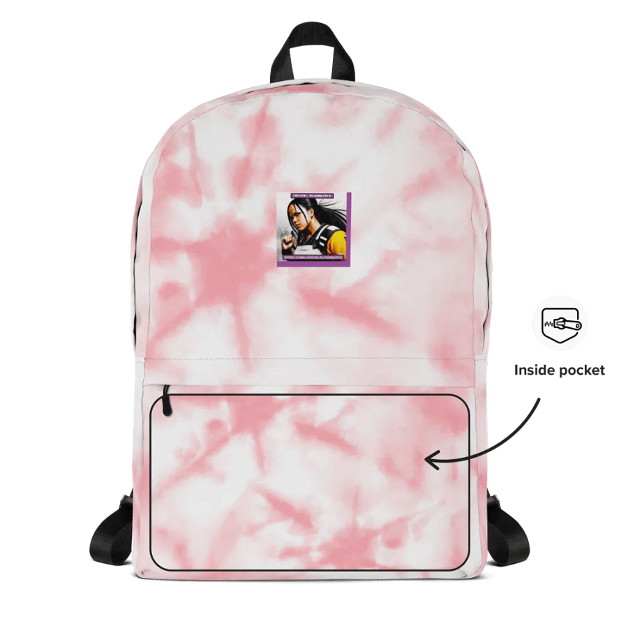 Tie-Dye Dream All-Over Print Backpack product image (8)