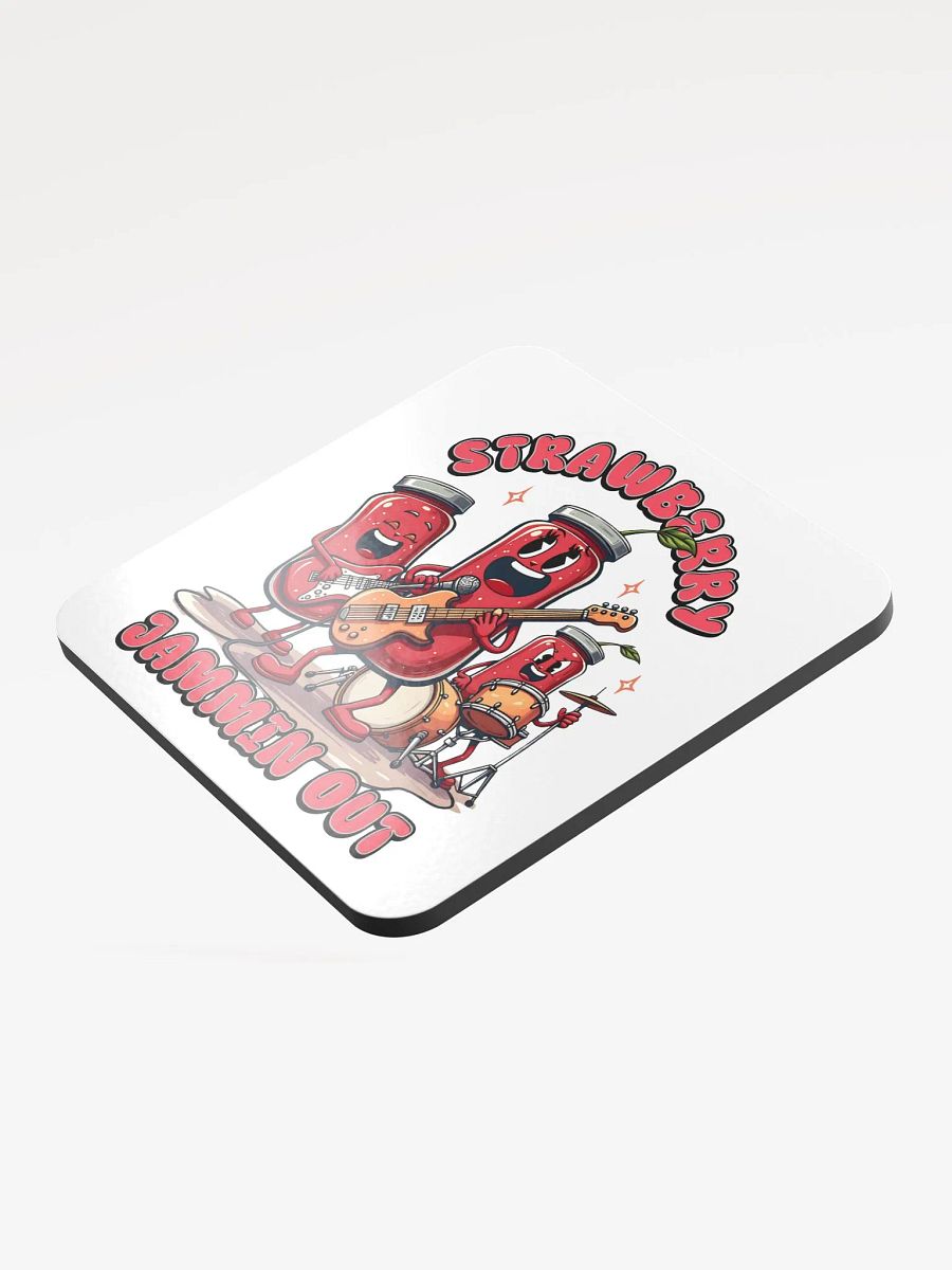 Strawberry Jammin Out Jar Coasters product image (4)
