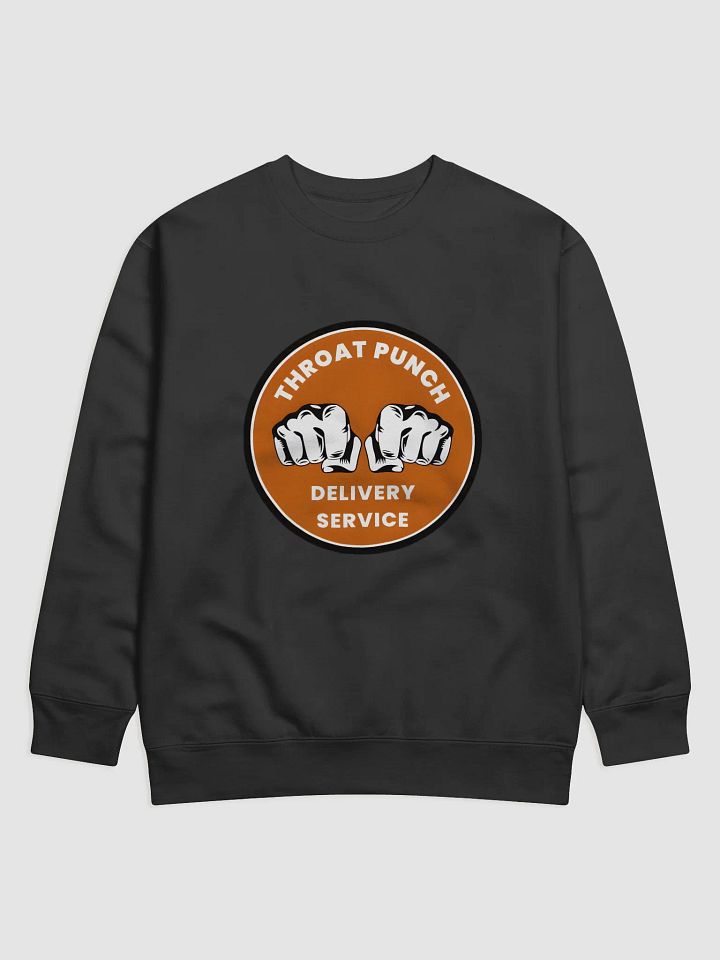Throat Punch Delivery Service logo Sweater product image (1)
