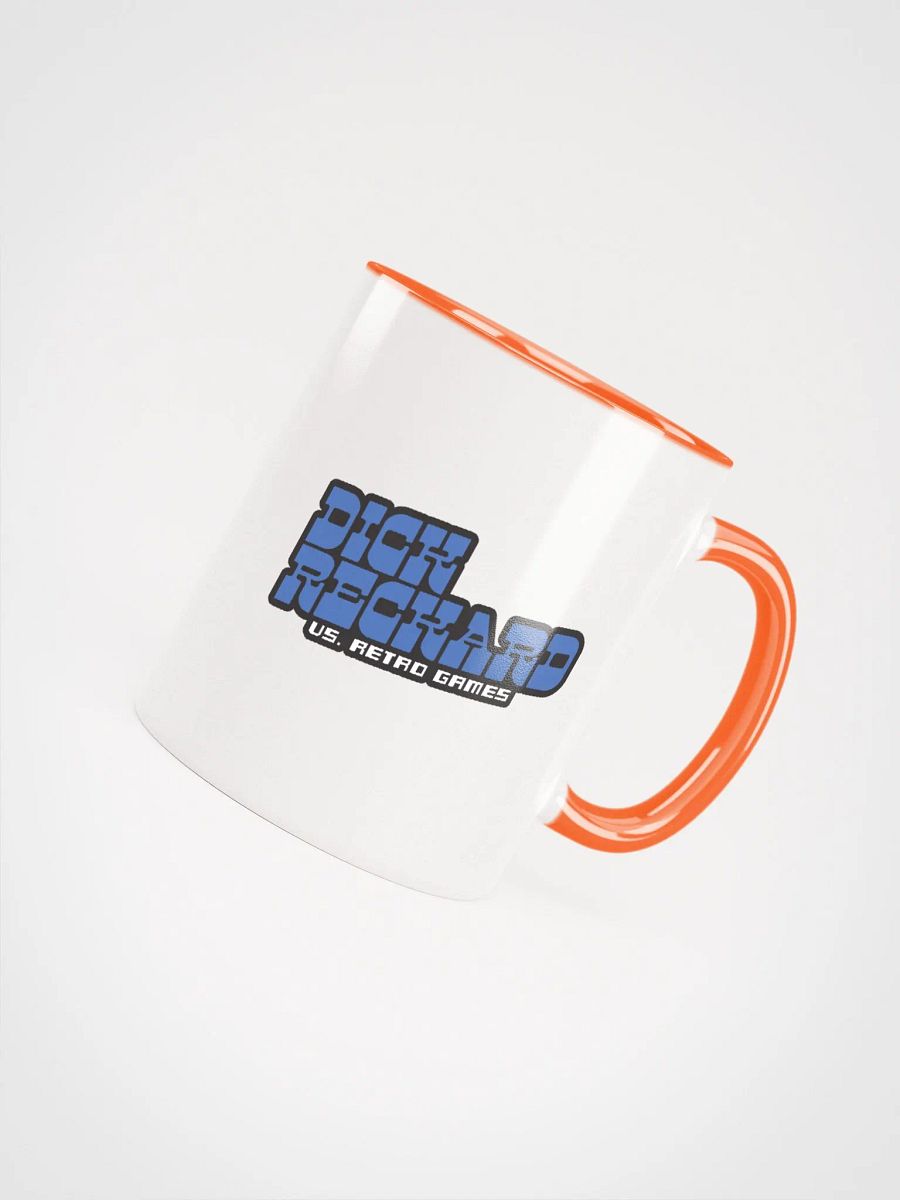 Dick Reckard vs Retro Games Blue Logo Unisex Ceramic Mug product image (4)