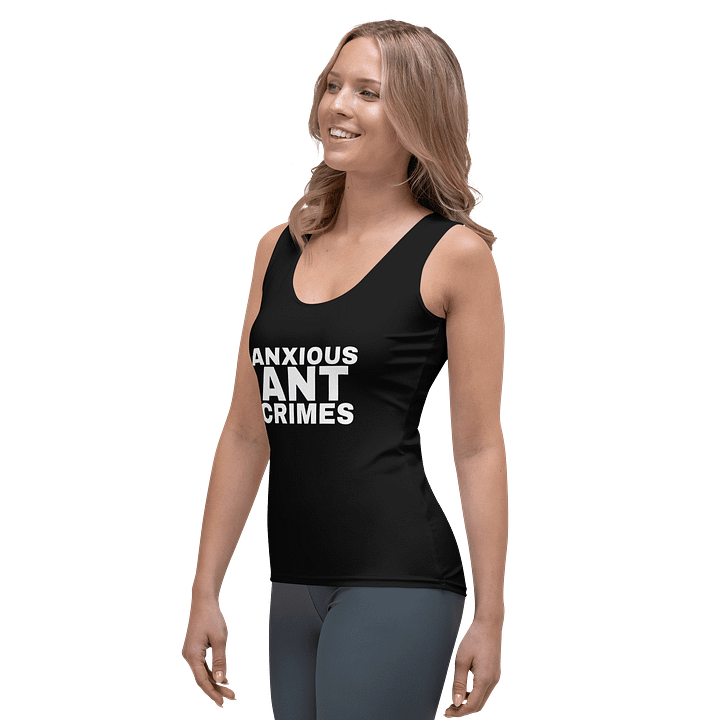 Anxious Ant Crimes - Classic Logo Tank ( White Text ) product image (2)
