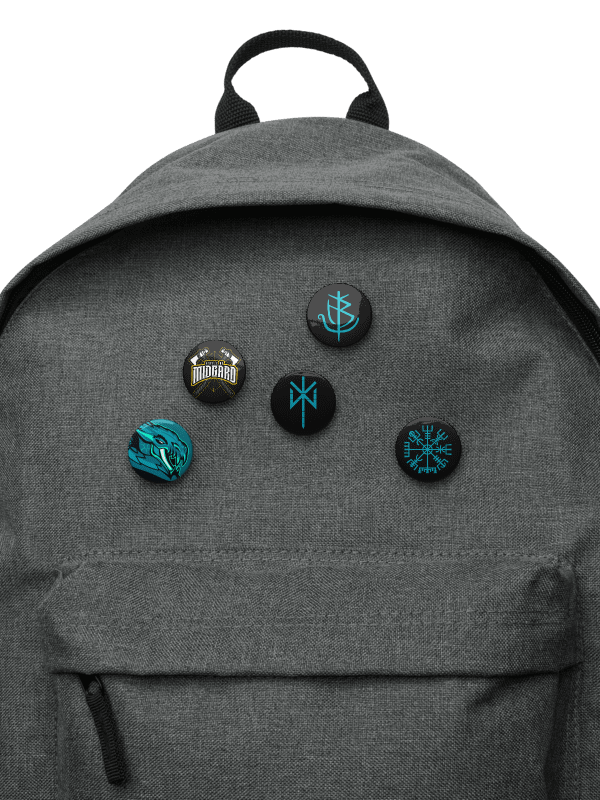NIFLHEIM SEA DRAGONS BADGE SET product image (5)