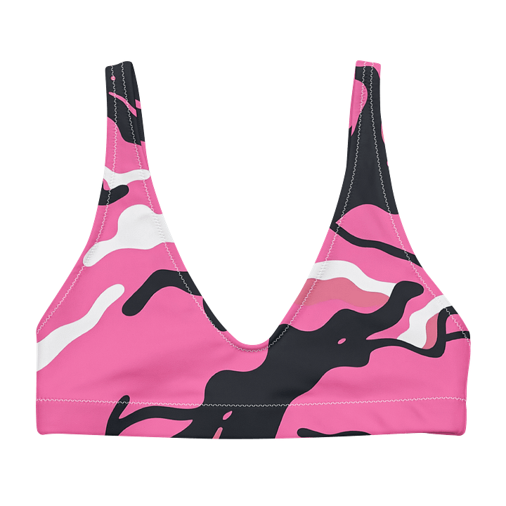 Pink Camo Recycled Sports Top product image (1)