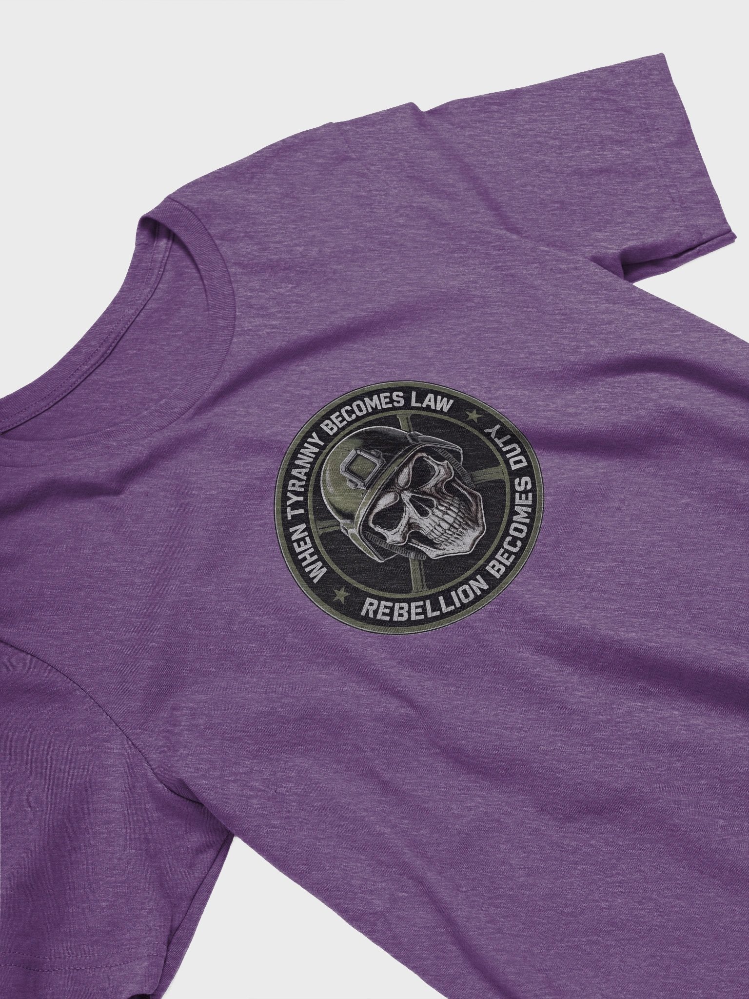 Rebel Duty Skull Emblem T-Shirt product image (21)