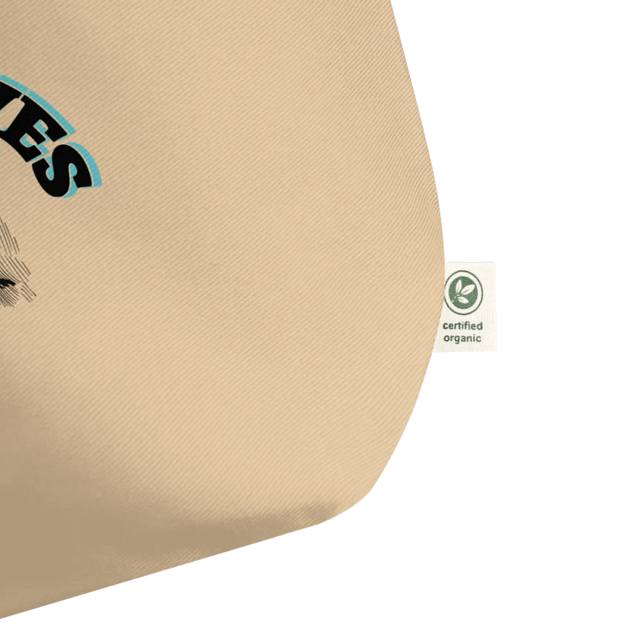 GOD LOVES YOU. Organic Canvas Tote: Stylish & Sustainable product image (3)