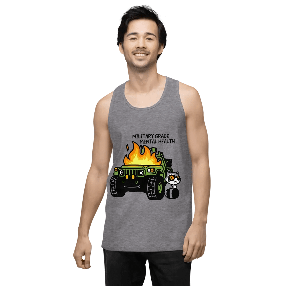 Military Grade Mental Health Tank Top product image (48)