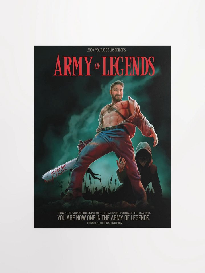 Army of Legends (200k Edition) Poster product image (1)