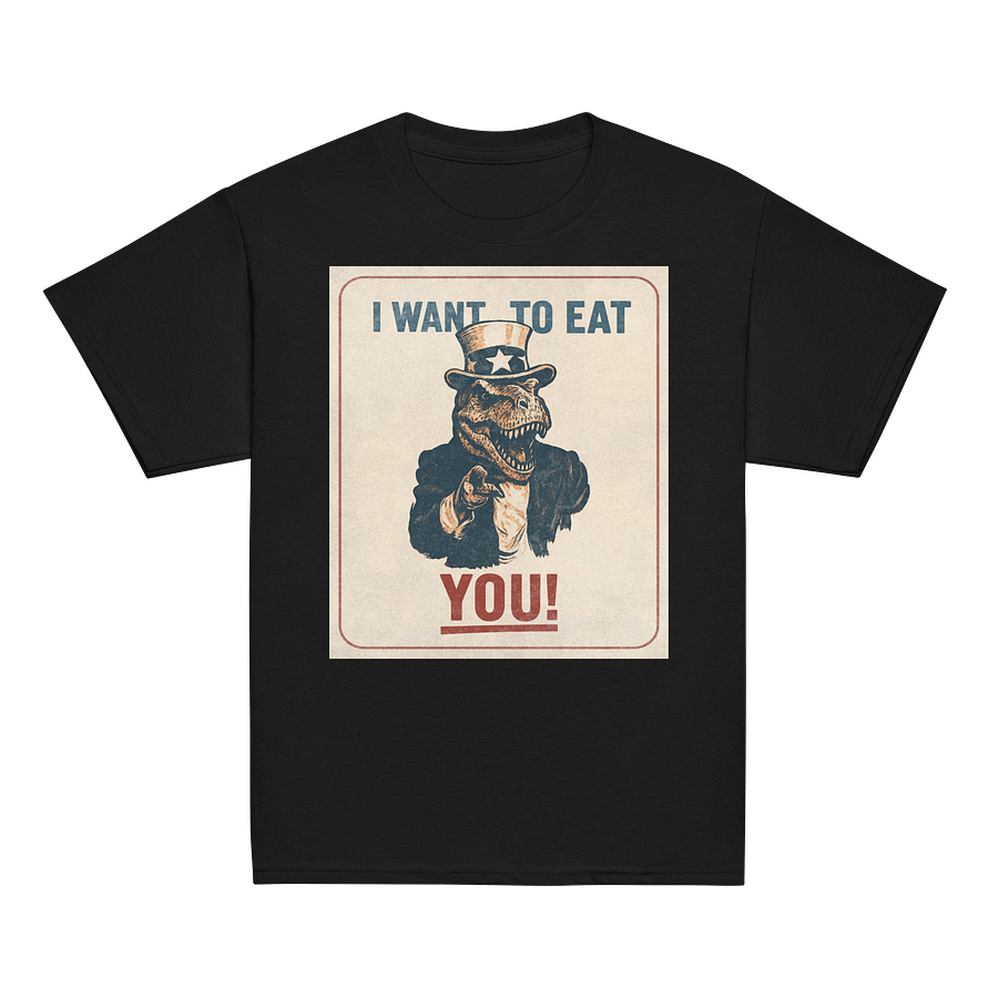 Uncle Sam T. Rex Poster Funny Dinosaur Shirt product image (2)