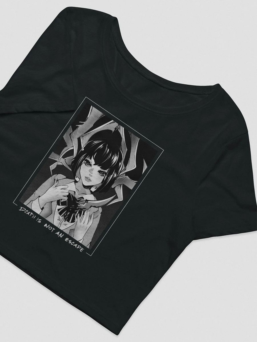 into the fog - crop top (dark) ☁︎ product image (2)