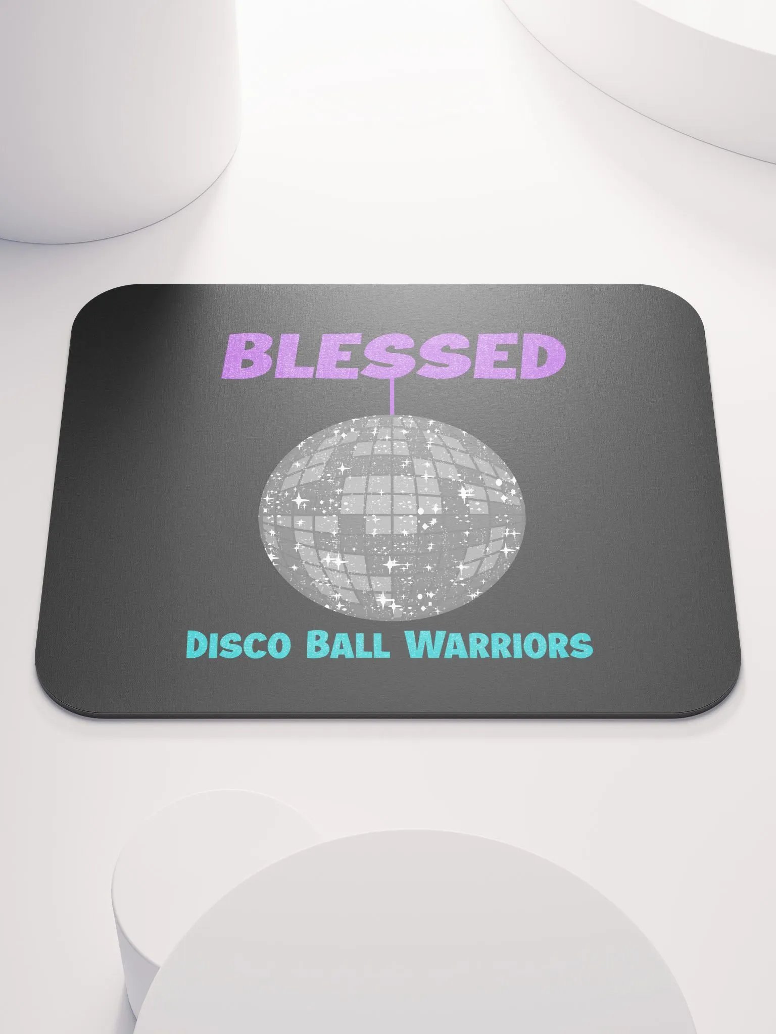 Blessed Disco Ball Warriors Mouse Pad product image (1)