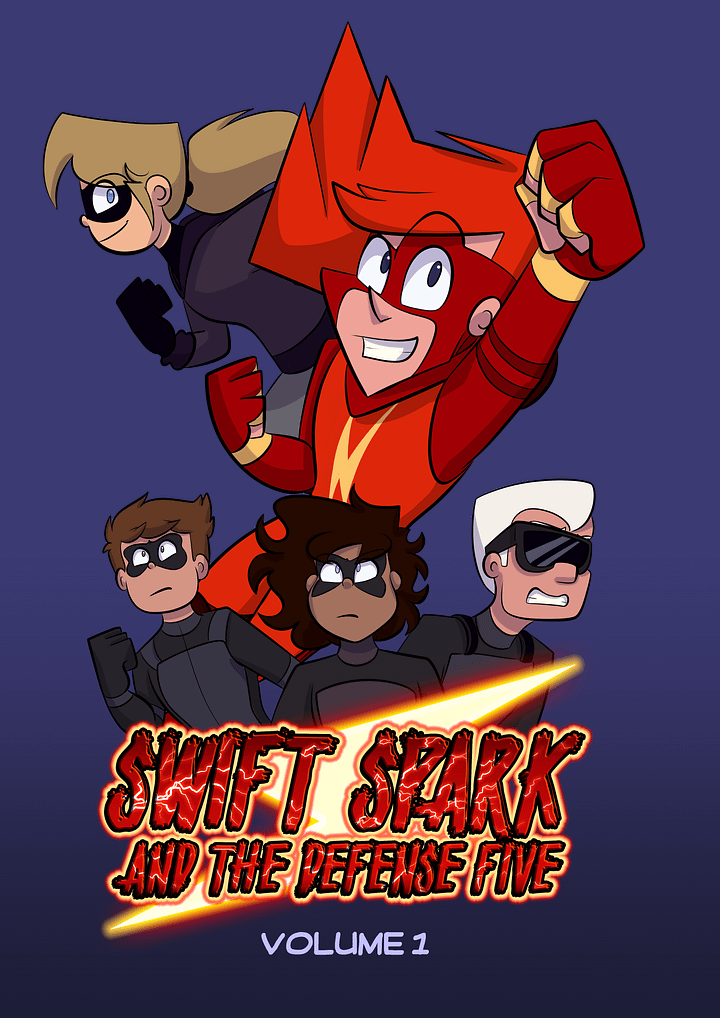 Swift Spark and the Defense Five: Volume One (Digital Edition) product image (1)