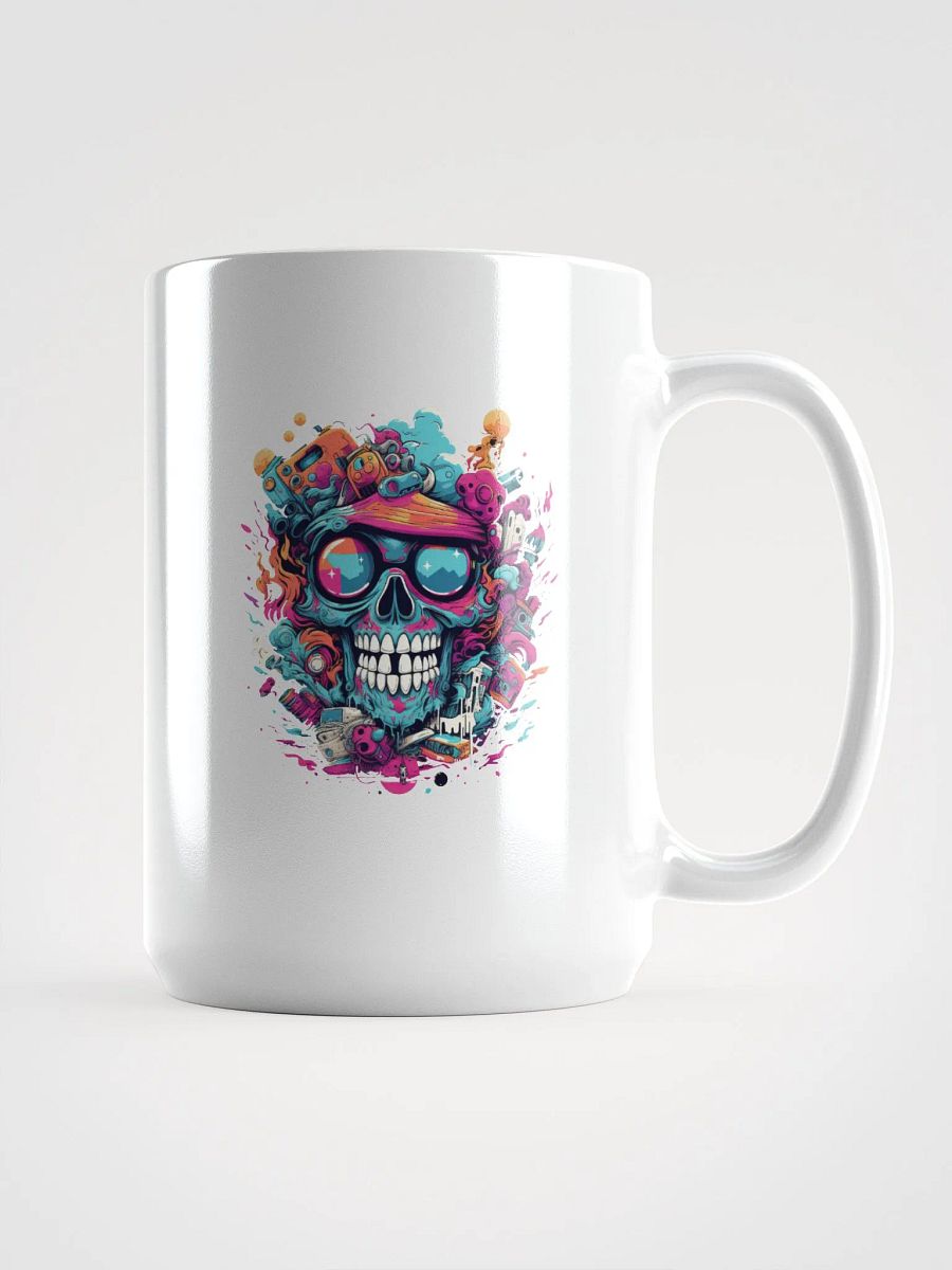 Skull graphic art design Mug product image (1)