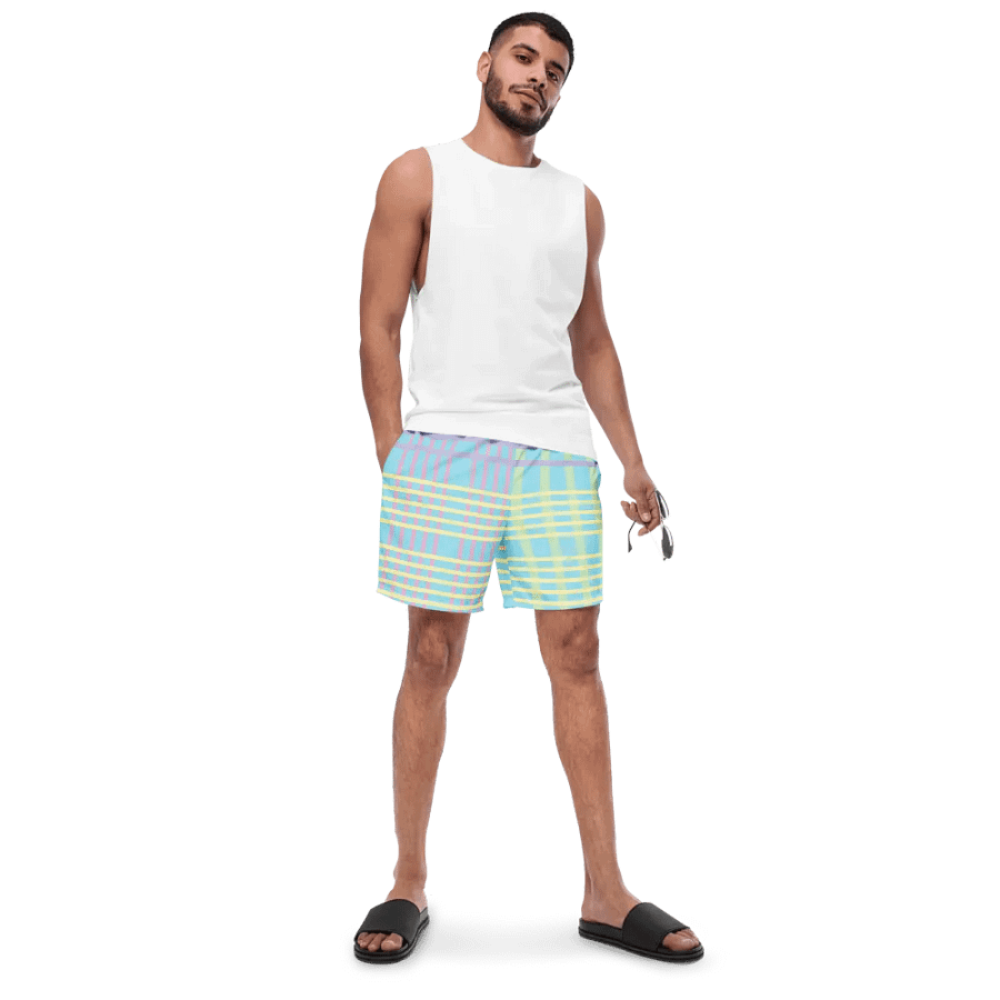 Summer Sunset Waves Trunks product image (1)