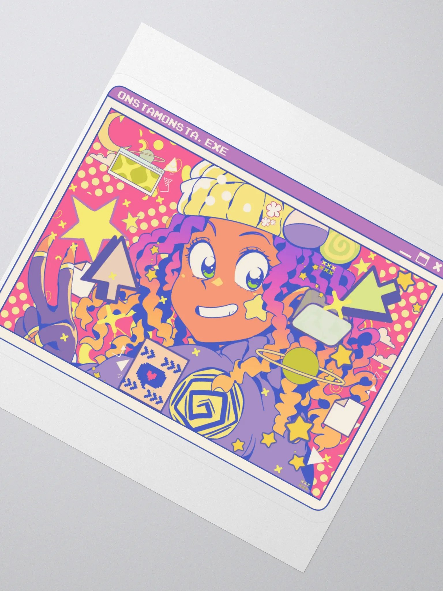 Sunset What is Today? Kiss-Cut Sticker product image (2)