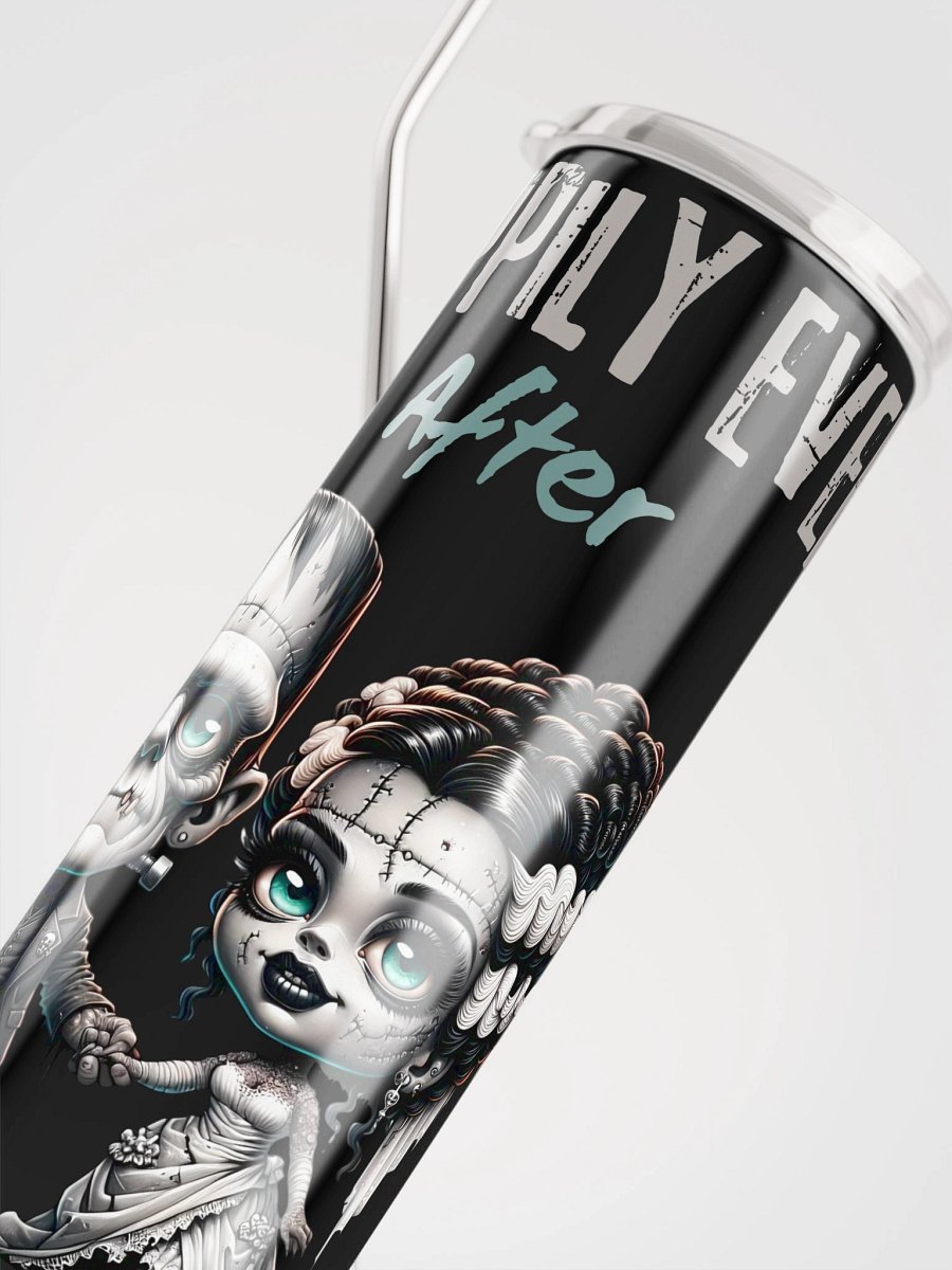 Happily Ever After Frankenstein and Bride Stainless Steel Tumbler product image (4)