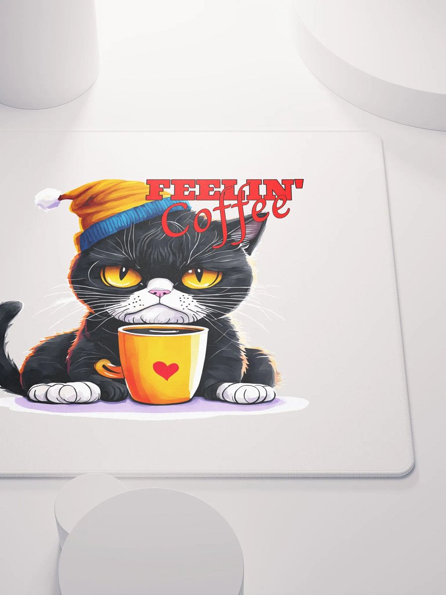 Feelin' Coffee Cat Mouse Pad product image (5)