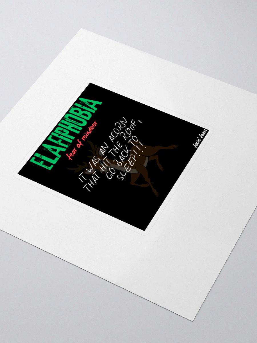 Elafiphobia Sticker product image (8)
