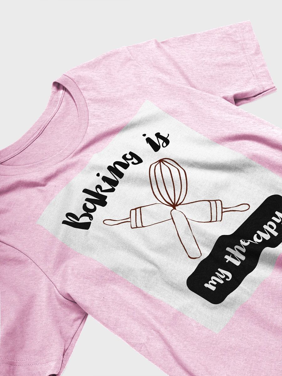 Therapy in Pink – Baking-Inspired Cotton Tee product image (3)