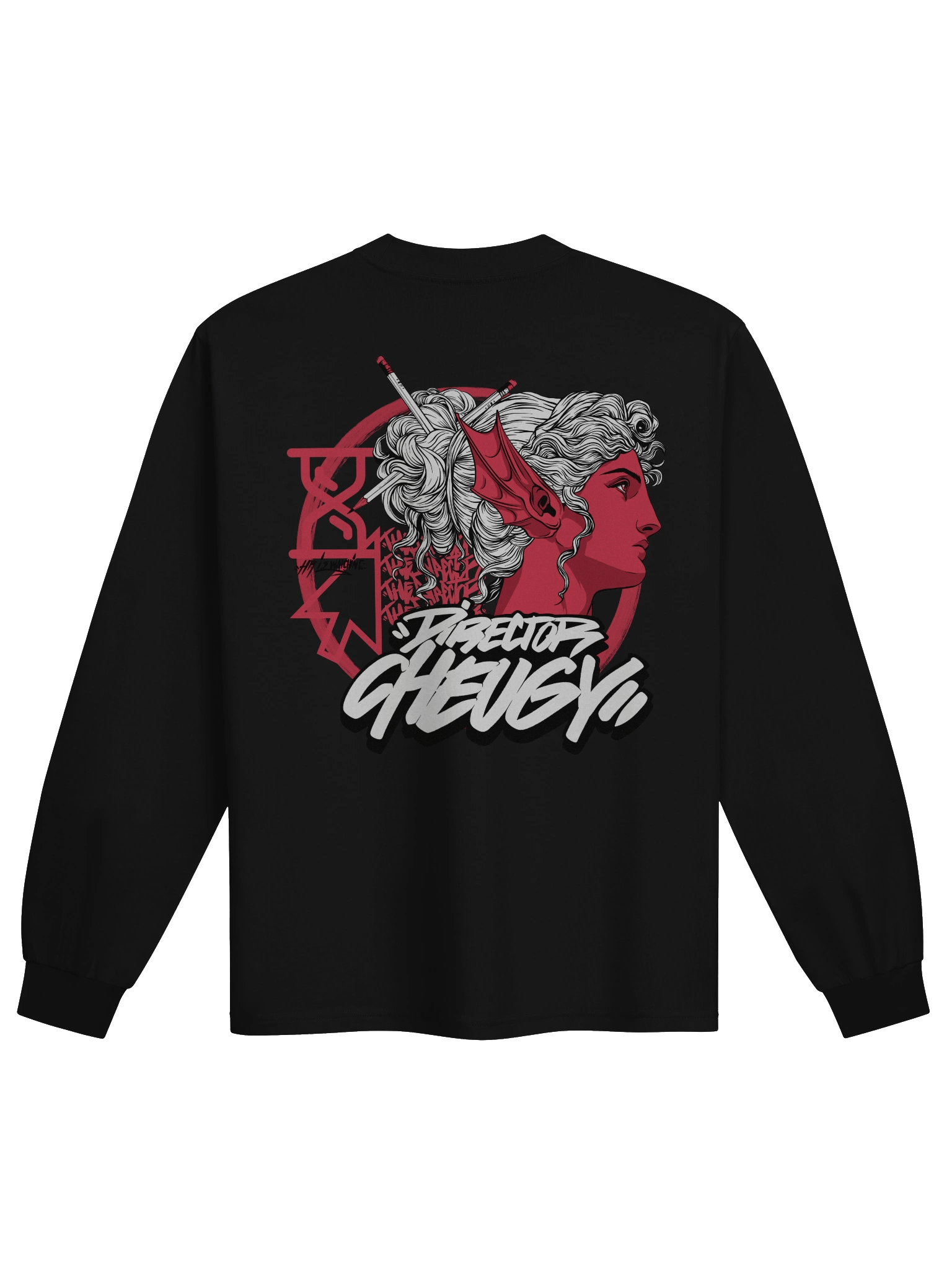 Bustin Long Sleeve Tee (Red) product image (1)
