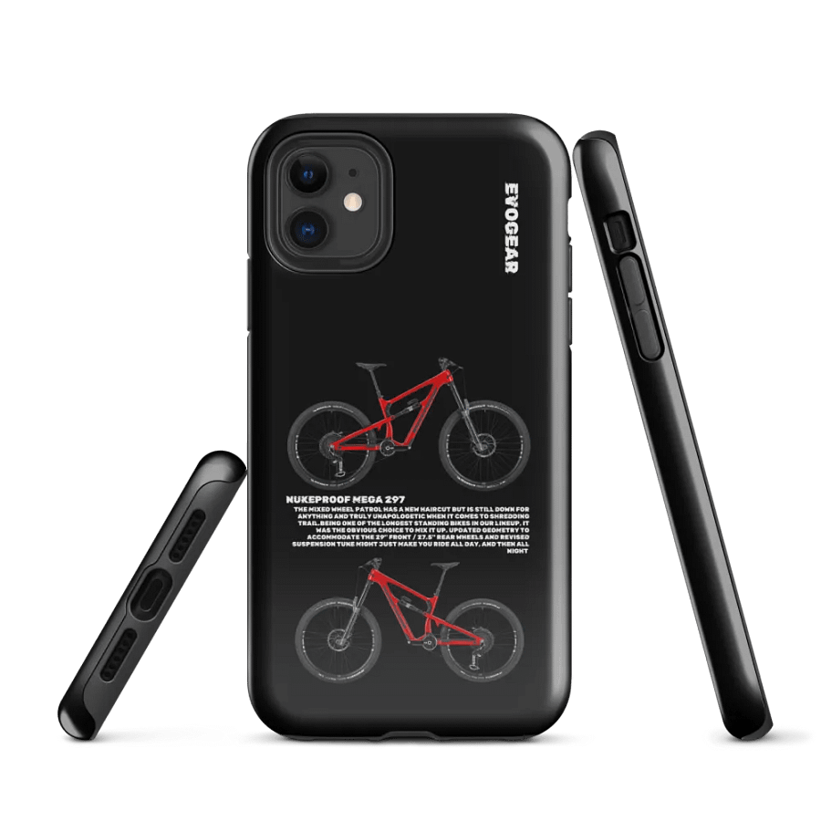 Black Mega 297 iPhone Case product image (1)