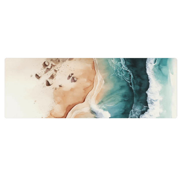 Serene Shoreline Yoga Mat 2 product image (1)