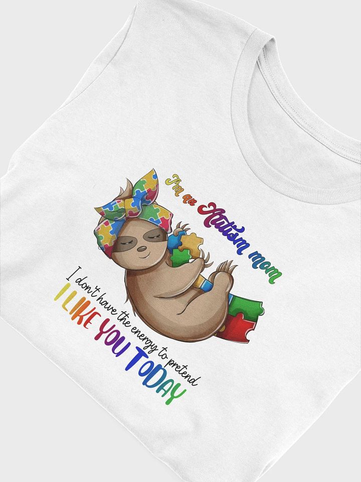 Autism Mom3 T shirt product image (55)