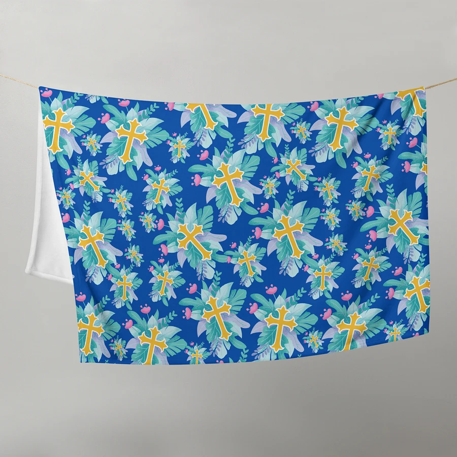 Floral Cross Patterned Blanket product image (9)