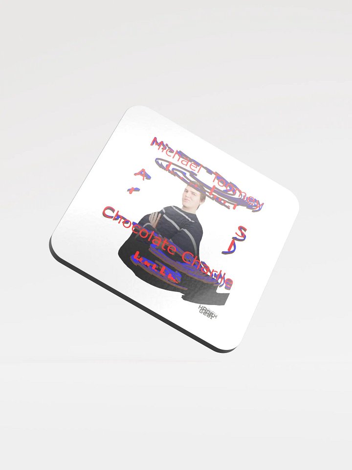 Michael Toomey As Chocolate Charlie 00 - Glossed Cork Coaster product image (1)