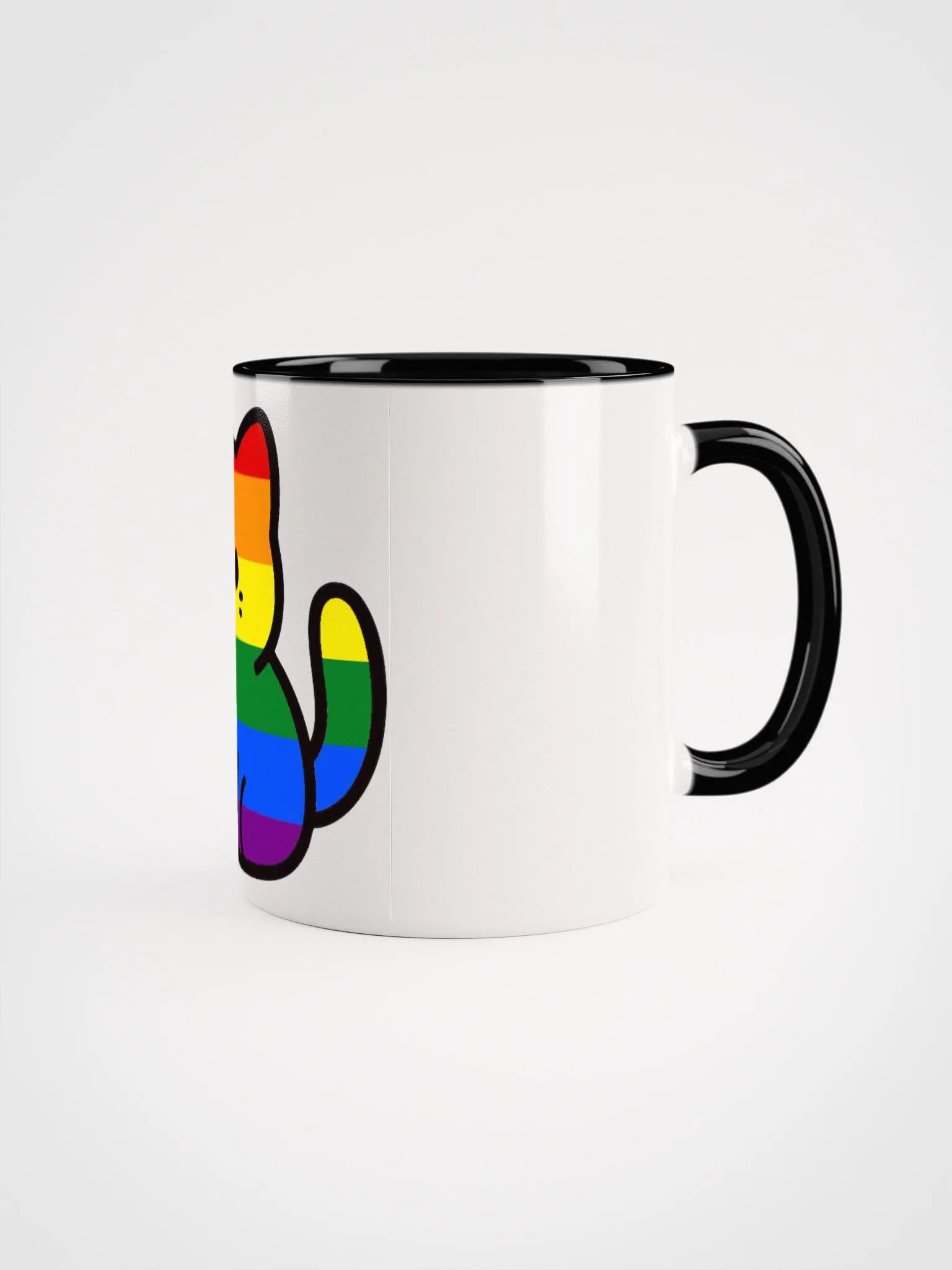 Rainbow Pride Kitty Mug product image (11)