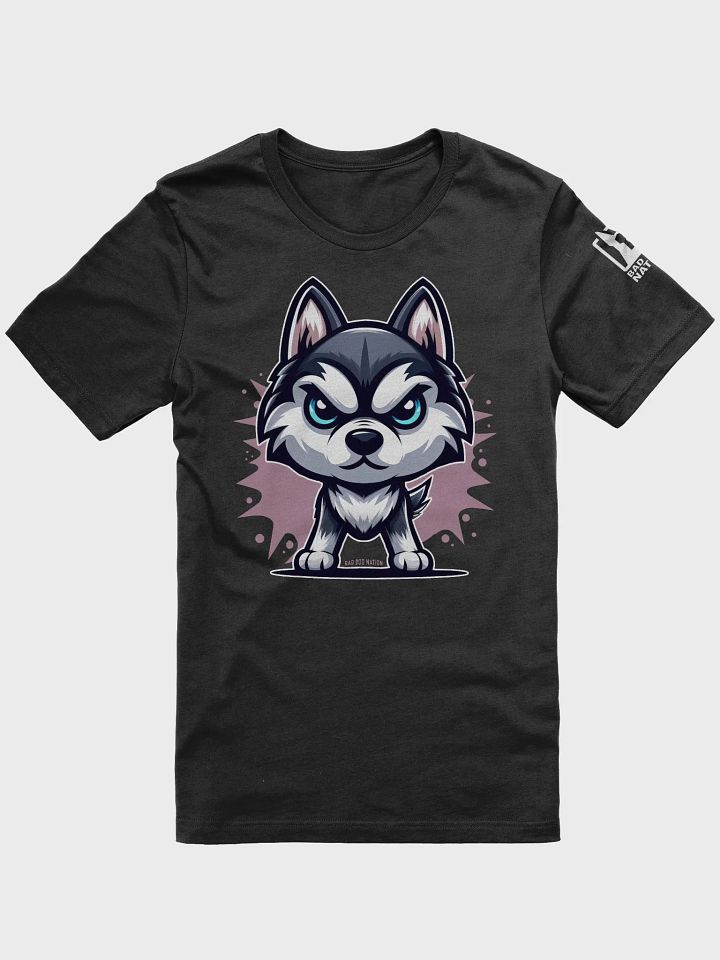 Husky Angry Pup - Premium Unisex T-shirt product image (1)