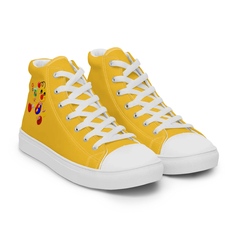 Yellow and White Boyoyoing Sneakers product image (8)