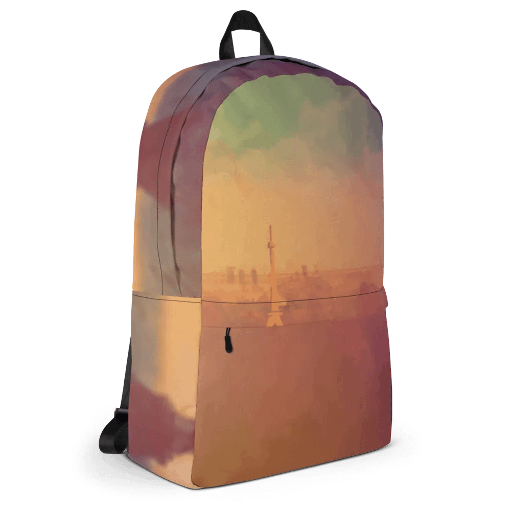 Paris Watercolor Art Backpack product image (3)