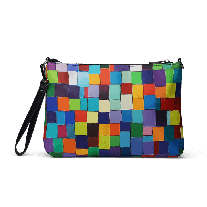 Chroma Grid Crossbody: Colorful Mosaic Bag product image (2)
