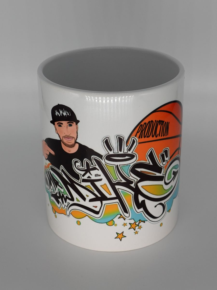 MrMike Basketball Art Tasse product image (1)