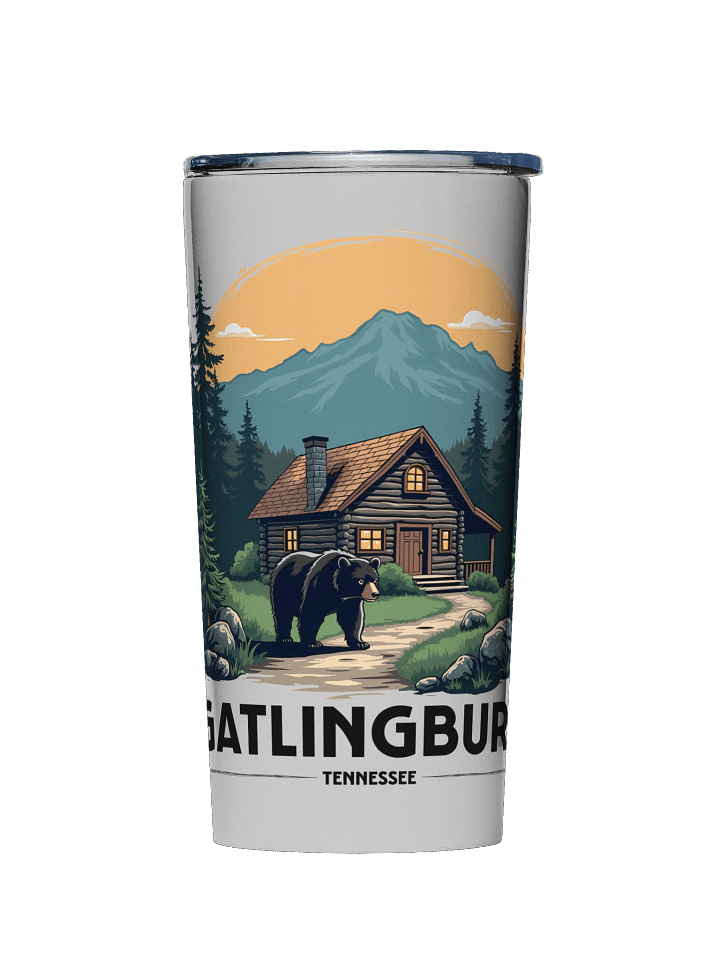 Gatlinburg, Tennessee Cabin in the Mountains Tumbler product image (1)