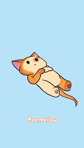 Mellow here, adding some spice to the nice! 

🔈: @mariel_darling 

#Xomellow #artofmatsu #kawaiicat #catillustration #catinfl...
