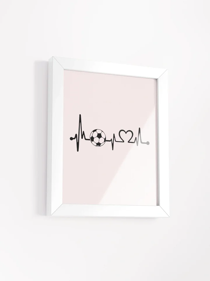 Heartbeat of the Pitch Framed Poster product image (2)
