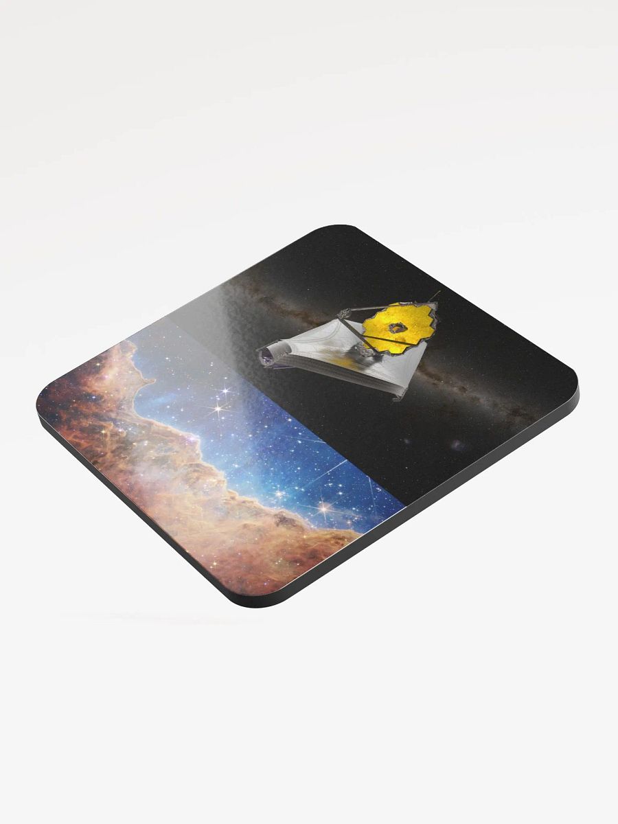 JWST ASTRO Glossed Cork Coaster: product image (3)