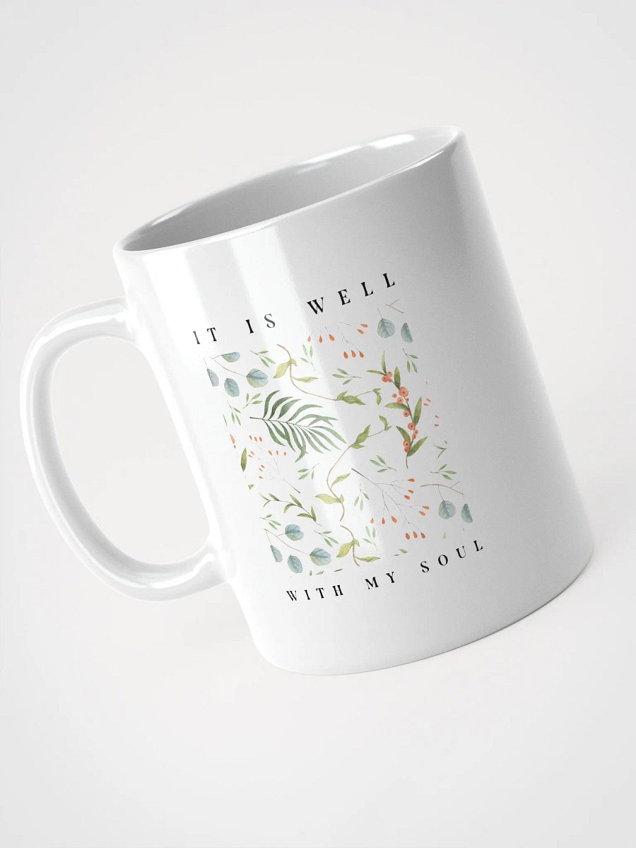 It Is Well With My Soul Flowers Mug product image (3)