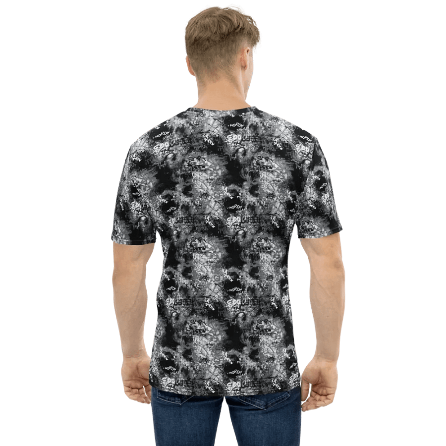 Black and White Graffiti | Crew Neck T-Shirt product image (4)