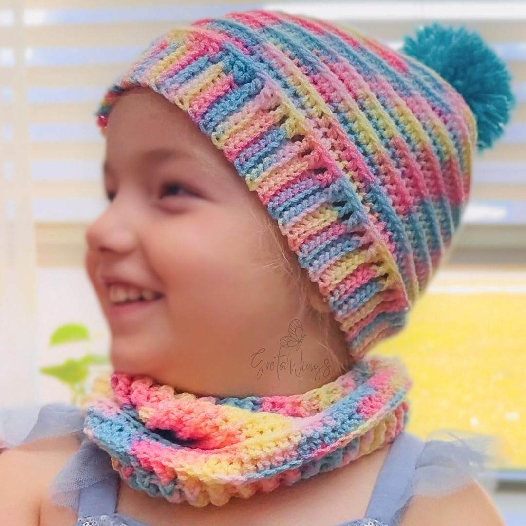 Bufanda acanalada para el cuello | Diseño de punto elástico fácil y rápido product image (2)