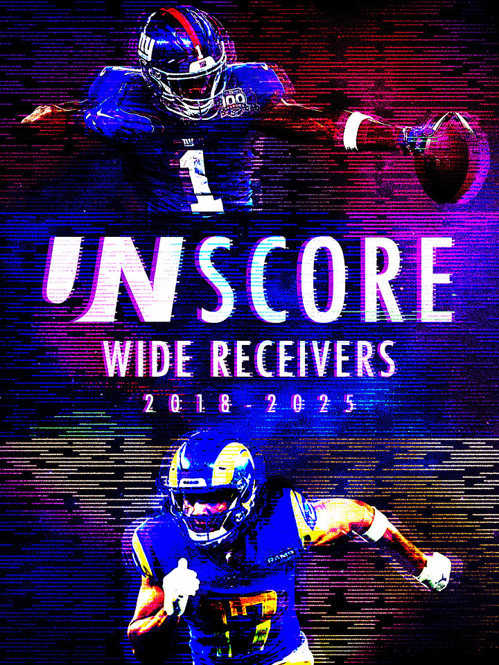 The 2025 UN Score Wide Receiver Prospect Model product image (1)