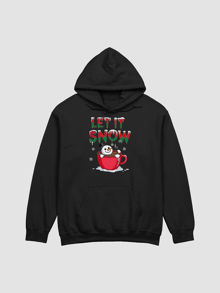 Let It Snow Snowman Christmas Unisex hoodie for men and women product image (3)