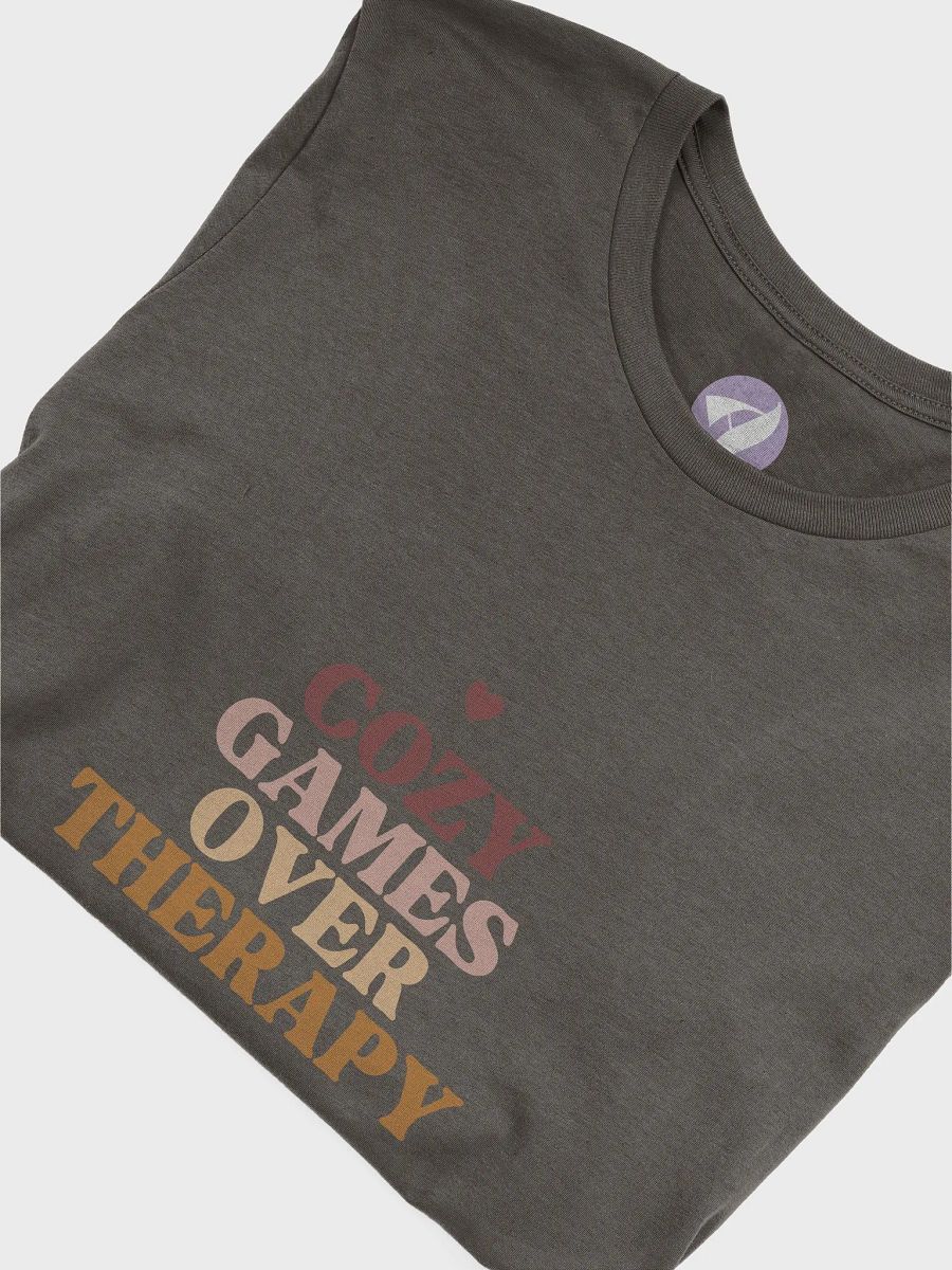 Cozy Games Over Therapy Tee product image (52)