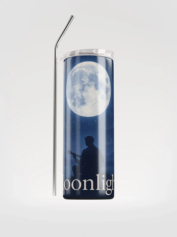 Moonlight Album Cover Stainless Steel Tumbler - Show Your Support - Drinkware product image (2)