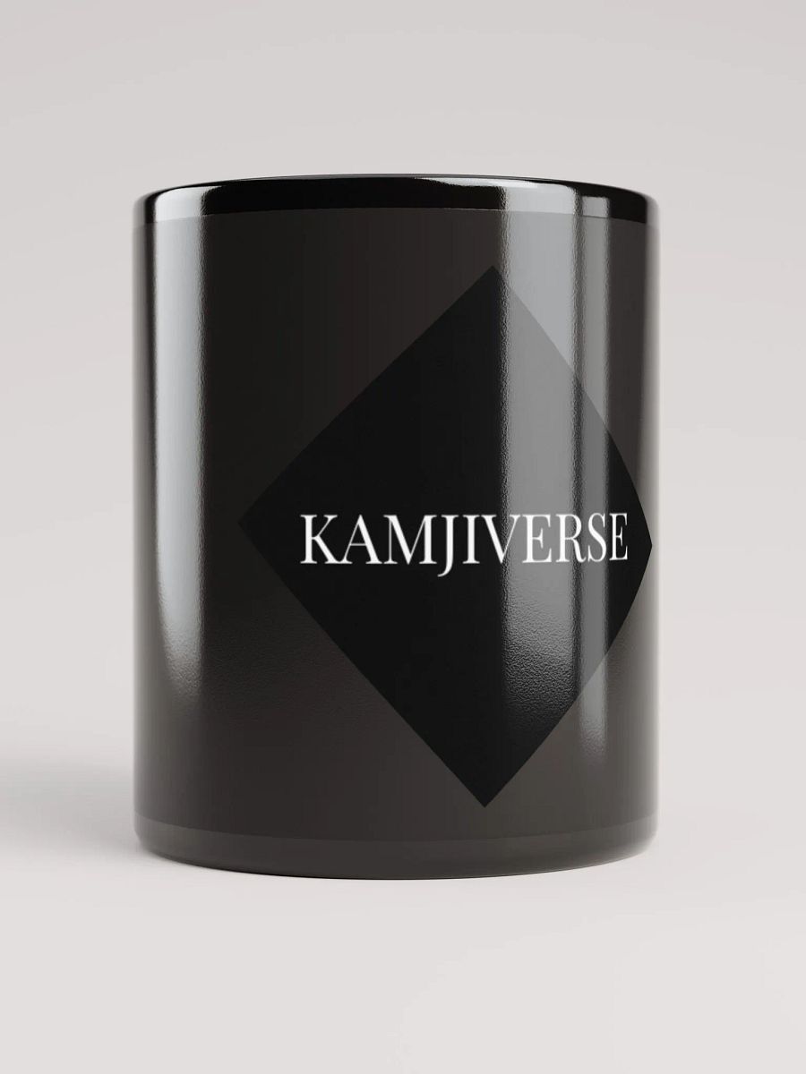 KAMJIVERSE Black Glossy Mug product image (10)