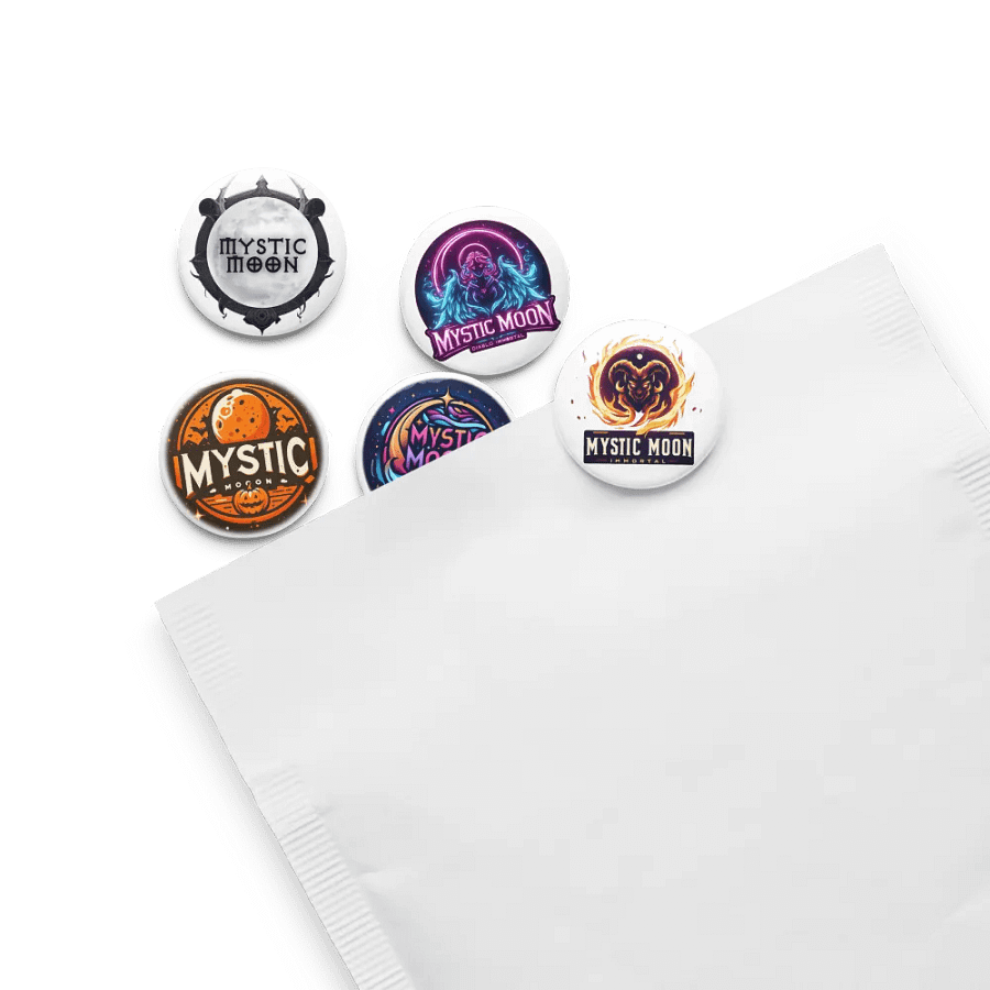 Mystic Moon Pin Button Set product image (8)