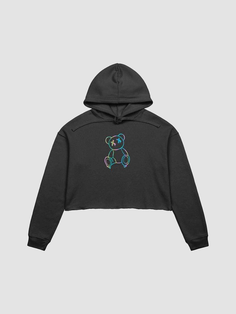 Rainbow Teddy Crop Hoodie product image (1)